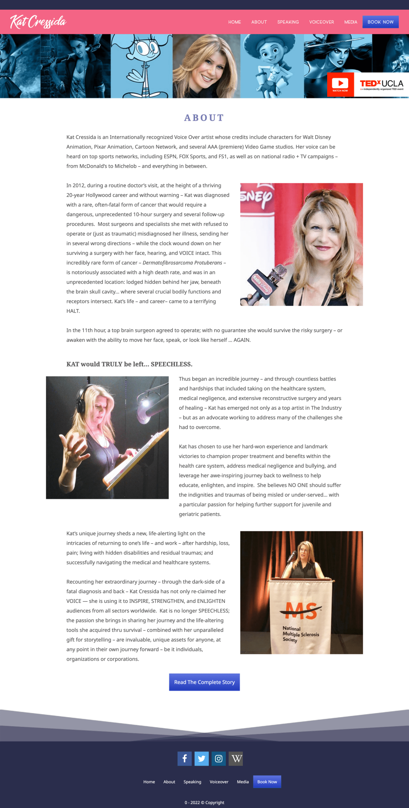 Kat Cressida Speaks About