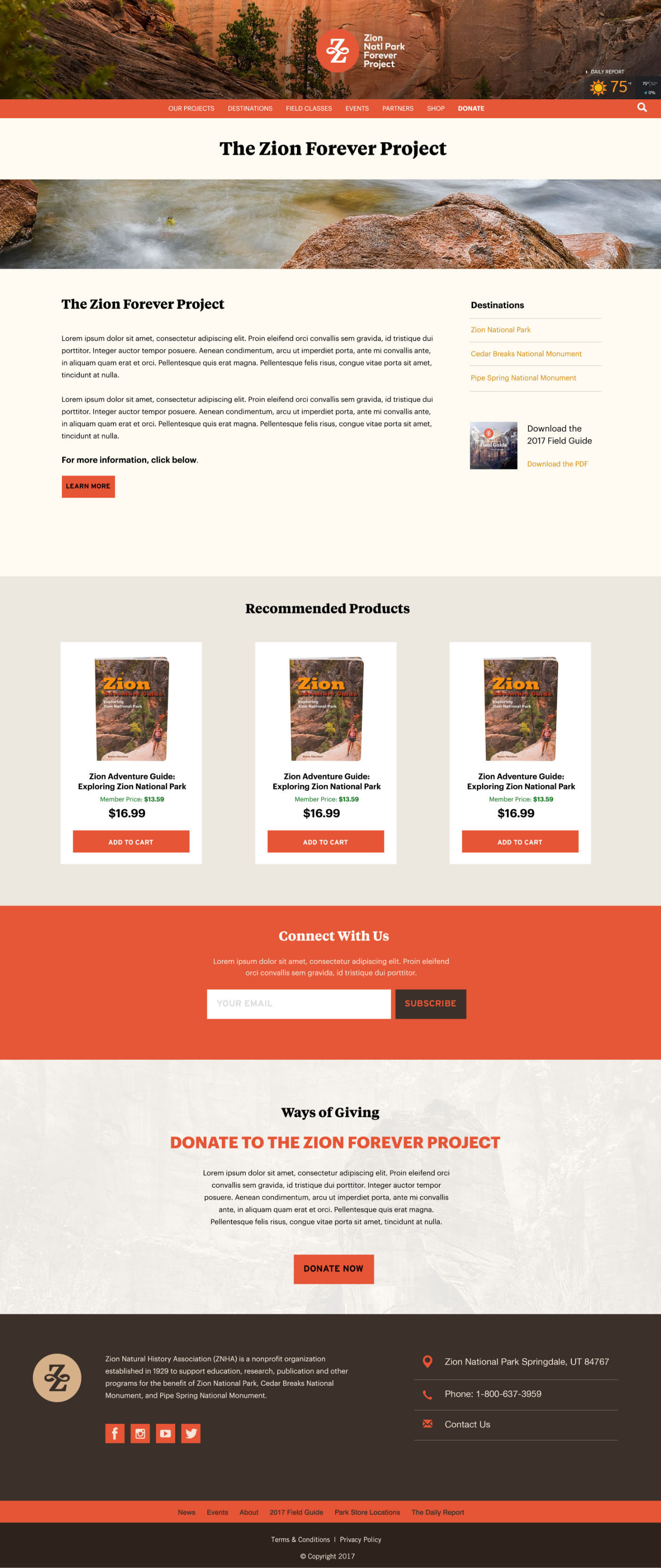 Zion National Forever Project